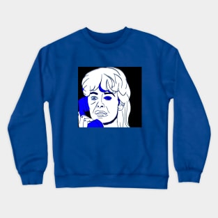 Legitimate Blue Phone Crewneck Sweatshirt